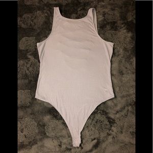 Victoria's Secret Pink Ribbed bodysuit one piece